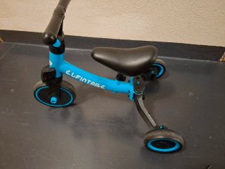 Bicicleta triciclo infantil azul