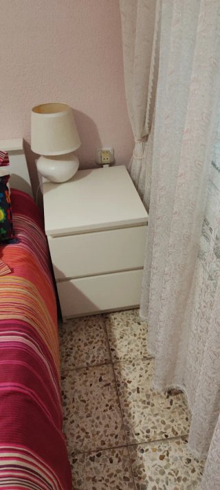 Mesita Noche Ikea Malm Blanca