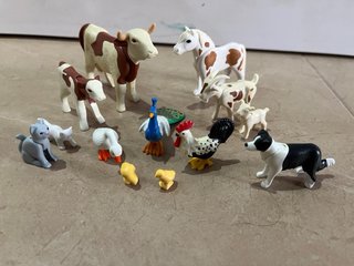 Lote Playmobil Granja Animales