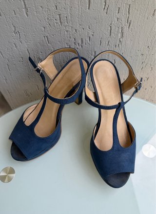 Sandali 5th Avenue blu Tg. 36