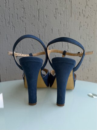 Sandali 5th Avenue blu Tg. 36