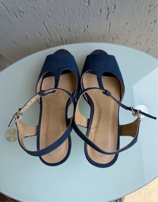 Sandali 5th Avenue blu Tg. 36