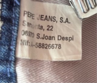 Falda vaquera Pepe Jeans azul