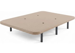 Base tapizada 1.35m nueva con patas