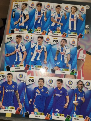 Cromos Panini Adrenalyn La Liga 2025-2026