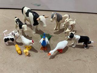 Lote Playmobil Animales Granja