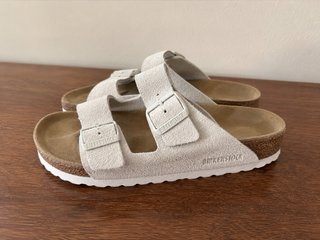 Birkenstock Arizona Ante Oyster Beige/Gris