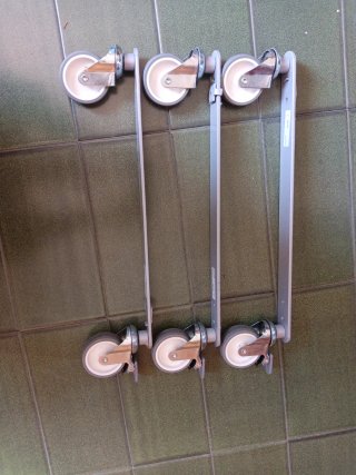 Ruedas IKEA KALLAX (3 unidades)