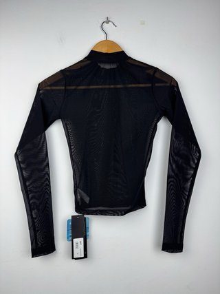 Top Transparente NEBBIA Negro Talla S