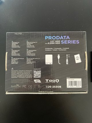 TooQ TQE-2530B Caja Externa HDD 2.5 USB 3.0