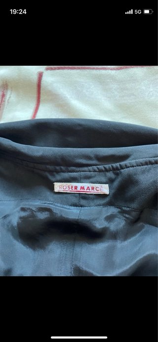 Vestido de seda negro
