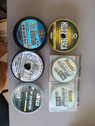 Kit Hilos Pesca Fluorocarbono/Nylon Shimano...