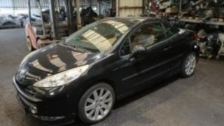 Peugeot 407 Coupé negro para despiece