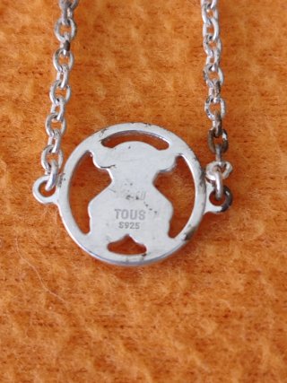 Pulsera Tous Oso Plata