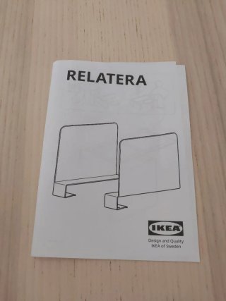 Sujetalibros IKEA Relatera (Nuevos)
