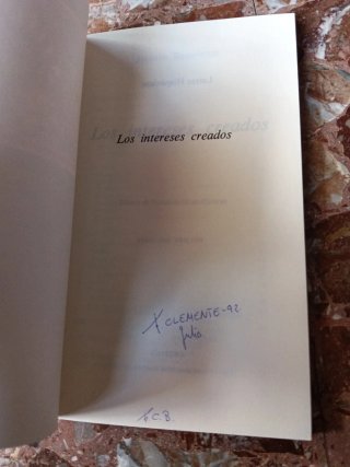 Los intereses creados