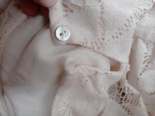 Vestido Zara Blanco Encaje Corto Tirantes