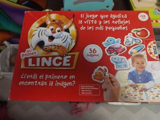 Lote 4 juegos mesa infantil