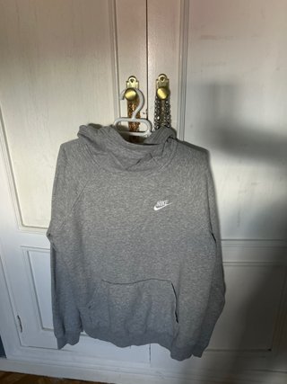 Sudadera Nike Gris con Capucha