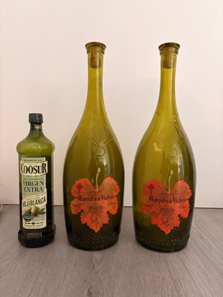 2 Botellas Decorativas Marques de Vizhoja
