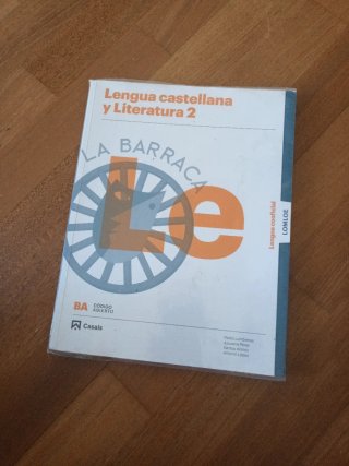 Lengua castellana y literatura 2, BA, lengua co...