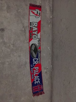 Bufanda Rayo Vallecano - Crystal Palace Final