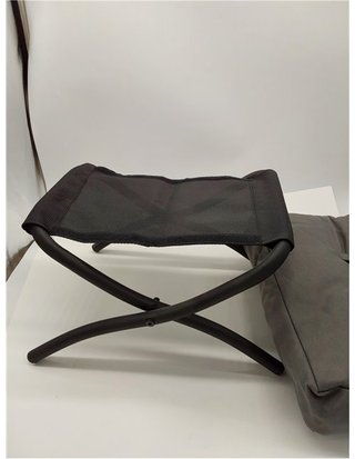 IBUYKE 11.8” H Reposapiés Plegable - Rectangular Reposapiés Taburete Acento Otomana para Silla Perezosa - Moderno Reposapiés Portá