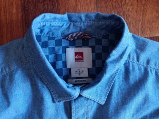 Camicia denim Quiksilver uomo M