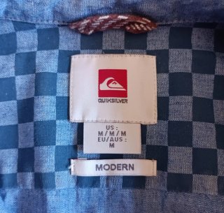 Camicia denim Quiksilver uomo M