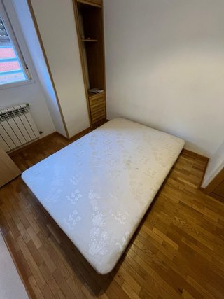 Somier de madera para cama de 135 cm