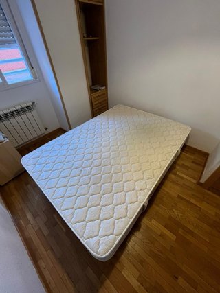 Somier de madera para cama de 135 cm