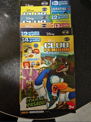 Revistas club penguin 13,14 y 15