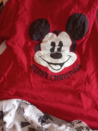 Pijama Mickey Navidad Talla M