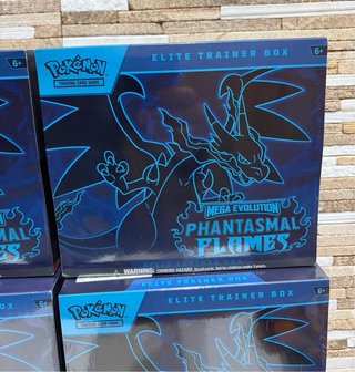 6 Cajas Pokémon Mega Evolution Phantasmal Flames