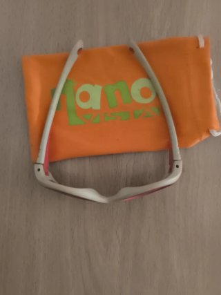 Gafas de sol Nano rojas y beige