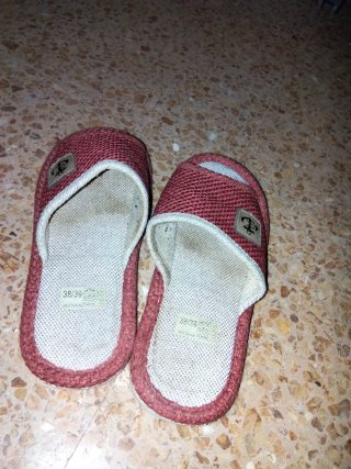 Pantuflas casa talla 38