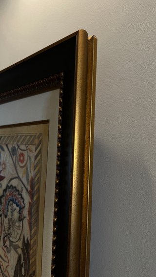 Cuadro gran formato Ethan Allen firmado.