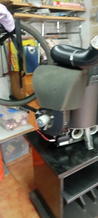 Calentador agua y calefacción autocaravana