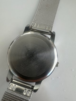 Reloj Calvin Klein Plata Malla