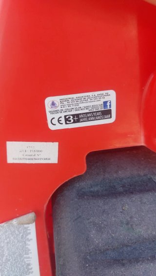 Moto correpasillos XL