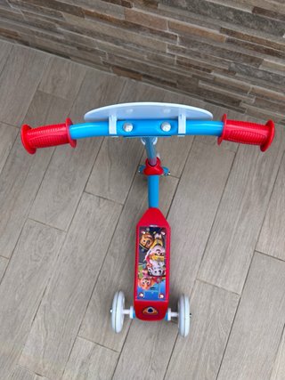 Patinete 3 Ruedas Patrulla Canina