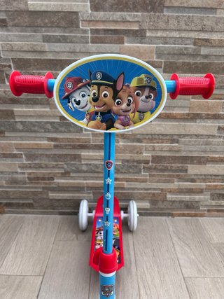 Patinete 3 Ruedas Patrulla Canina