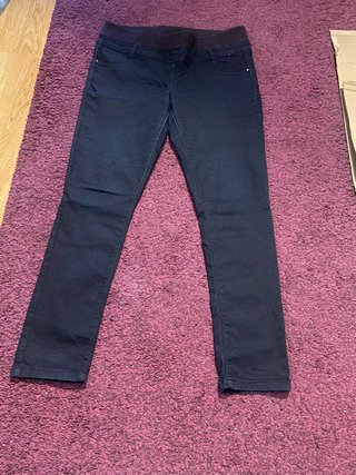 Pantalón premamá vaquero azul oscuro