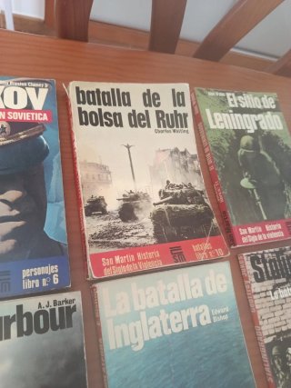 Libro segunda guerra mundial editorial San Martín