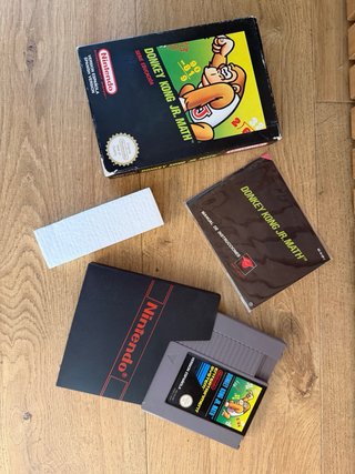 Donkey Kong Jr. Math NES pal