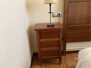 Mesitas de noche de madera