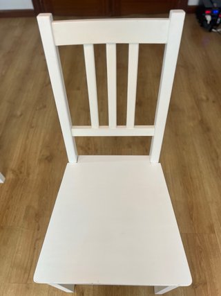 4 Sillas Stefan IKEA Blancas