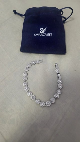 Pulsera Swarovski Plata