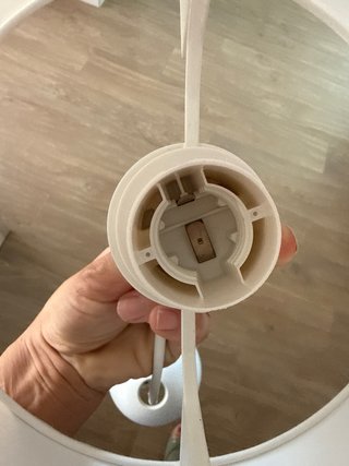 Lámpara de techo Ikea tela