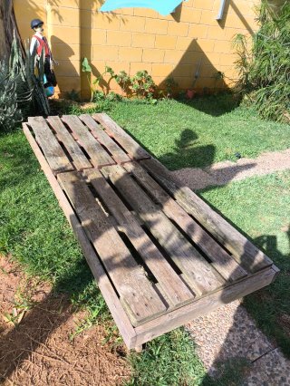 Tumbona de Palets de Madera
